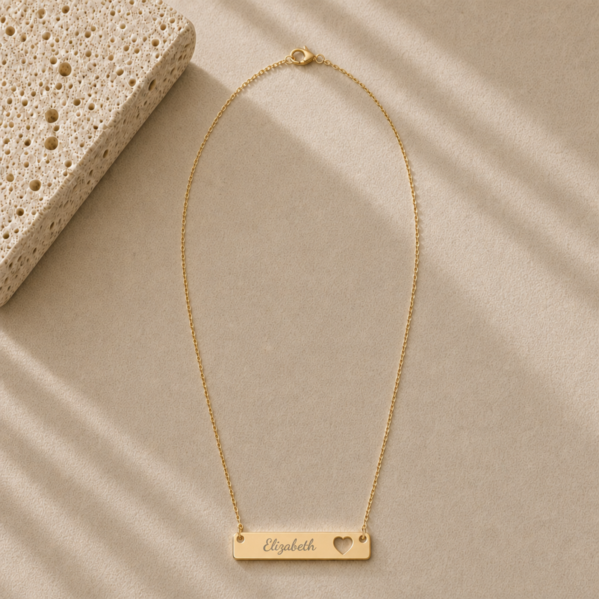 Last Name Necklace, Two Initial Necklace, Initial Name Necklace